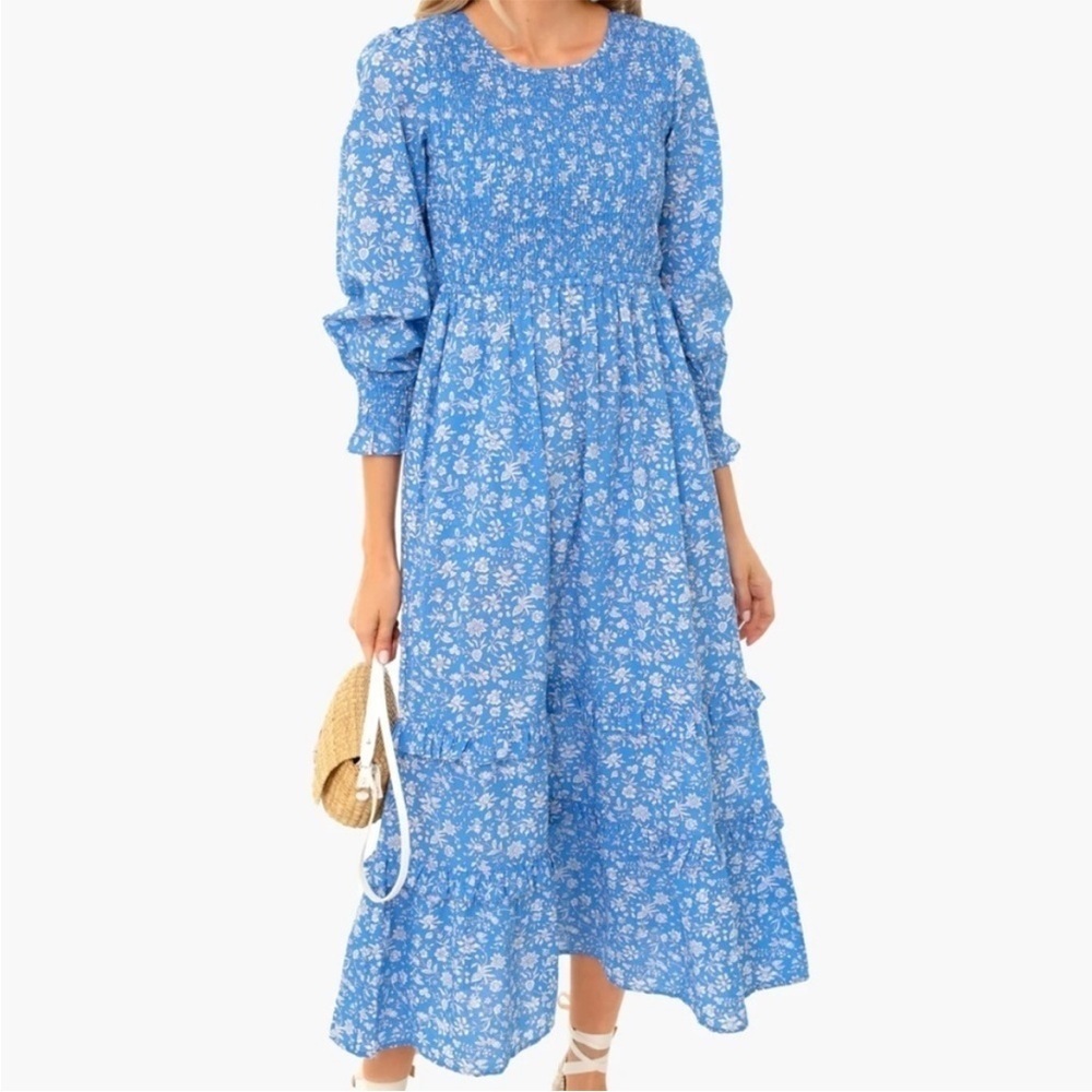 PINK CITY PRINTS
Cornflower Lolita Isabel Dress size large - Picture 6 of 12